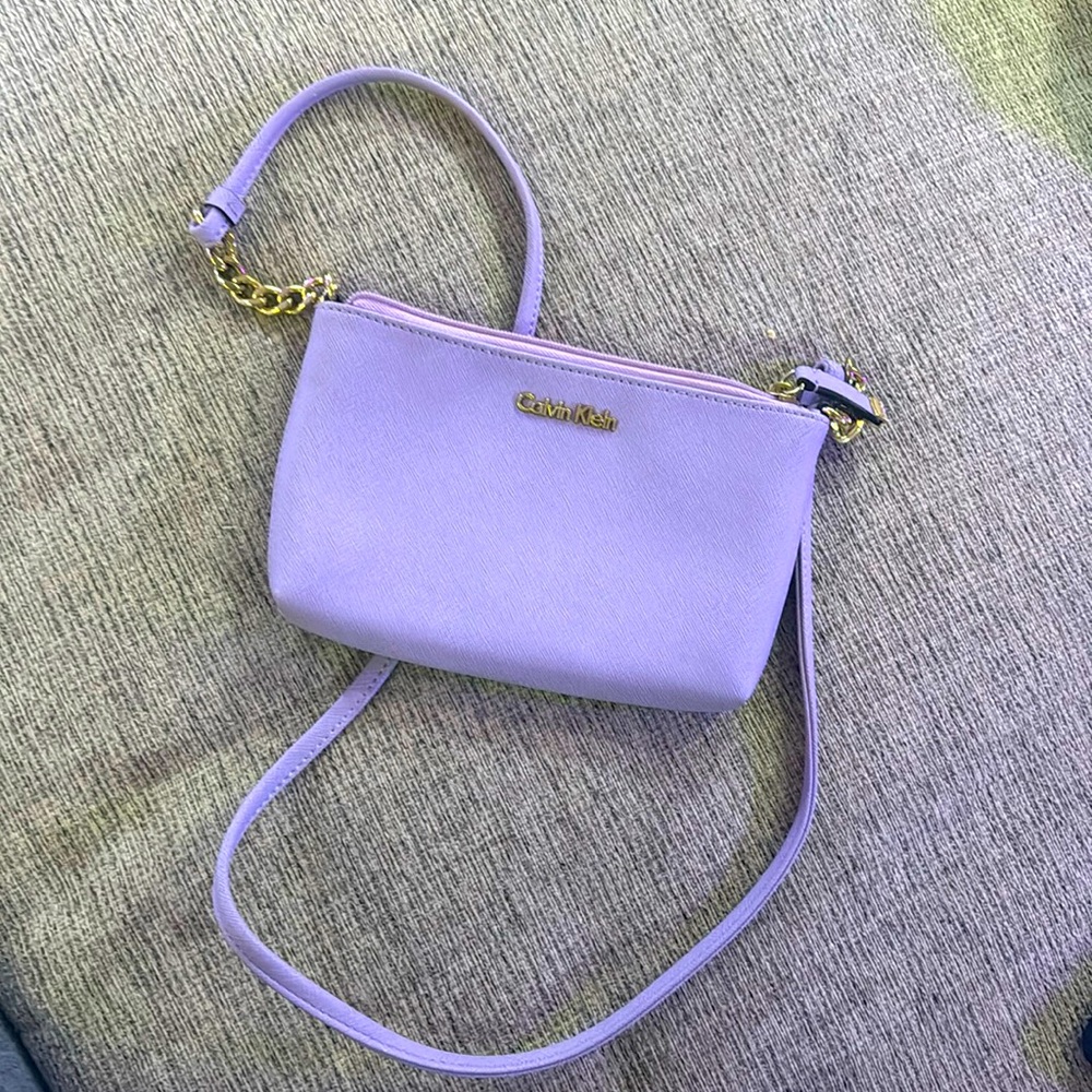 Calvin klein lilac purse